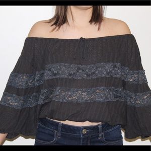 Free People Off the Shoulder Top